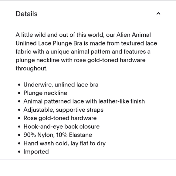 NIP SAVAGEXFENTY Alien Animal Lace Unlined Plunge Bra Twisted Lime Green 34D - Picture 5 of 11